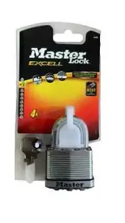 Master Lock Excell Padlock 25mm Security Level 9 M5D
