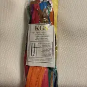 40Pcs 22inch Nylon Invisible Zippers Sewing Bulk Zippers Supplies in 20 Color...