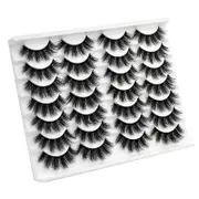 Nevenka 3D Multi-Layer False Eyelashes 14 Pairs Fluffy Cat Eye Lashes-E06