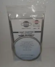 Skacel Addi Turbo Knitting Needle 5.5mm Vtg but NEW in Package Circular 40"