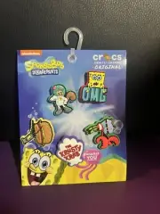 NEW SpongeBob SquarePants Authentic Croc Charms 5 Pack