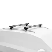 Thule Roof Bars Raised Rail Evo Slidebar Silver for Honda Accord Tourer Estate