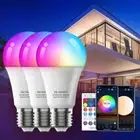 LED WiFi Smart Light E27 Bulb Head RGBCW Color Voice Lamp for Home Decoration