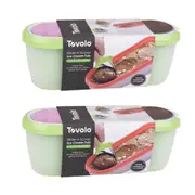 Tovolo Glide A Scoop Ice Cream Tub 1.4L Pistachio - Set of 2