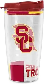 Rico Industries NCAA Southern California Trojans - USC Classic Double Wall 16oz Tritan Tumbler