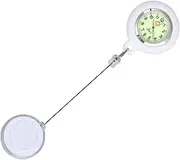 [Minkissy] Nurse Table Ladies Second Hand Watch for Nursing Nurse Watches for Women Pocket Watch for Student Nurses Watch Glow Watch Nurse Watch Clip on Nursing Pocket Watch Nursing Watches