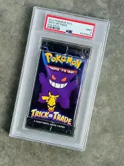 2022 Pokemon Trick or Trade Halloween Foil Pack Gengar & Pikachu Sealed Psa 9