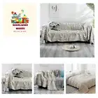 5 Layers of Cotton Sofa Covers for 1-2 Cushion Couch Sectional Couch Cover Bl...