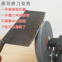 在飛比找樂天市場購物網優惠-手動手搖砂輪機砂輪架 DIY打磨工具磨具架 家用磨刀機磨剪子