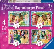 Ravensburger - Disney Princess Collection 4 Puzzles in a Box