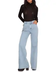 [Belle & Bloom] Firecracker Flare Jeans in Stonewash