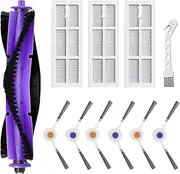 [Avaenzo] Replacement Kit for Narwal Freo Robot Vacuum | 1 Roller Brush, 3 HEPA Filters, 6 Side Brushes | Durable Accessories for Enhanced Cleaning Performance
