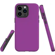For iPhone 14 Pro Max Case Tough Protective Cover, Purple