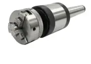 50MM 2" 3 JAW MINI LATHE CHUCK M14X1 THREAD MT3 SHANK 3MT REVOLVING LIVE CENTER