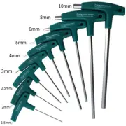 1.5mm-10mm T-Handle Hex Allen Key Screwdriver Assortment Universal Wrench Tool