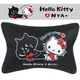 車資樂㊣汽車用品【PKYD001B-04】Hello Kitty x Nya系列 座椅頸靠墊 護頸枕 頭枕 午安枕 1入