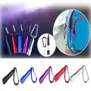 Mini Torch Carabiner Clip Keyring Bright LED Emergency Small Flashlight Night