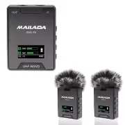 Mailada S900 PRO UHF Wireless Lavalier Microphone System for Camera Smartphone