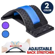 Magic Back Massager Stretcher Fitness Pain Relief Support Lumbar Waist Spine AU