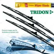 Tridon Front Rear Complete Wiper Blades for Subaru Forester SF Impreza Liberty (for: Subaru)