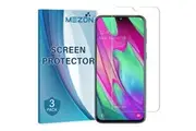 [Set of 3] Samsung Galaxy A70 Anti-Glare Matte Screen Protector Film by MEZON Case Friendly, Shock Absorption (A70, Matte)