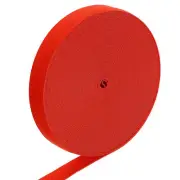 Elastic Band, 0.7" x 15 Yard Knit Elastic Bands for Sewing (Bright Red)