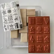 Stampin' Up Tagger’s Dozen Rubber Stamp Set (12) BRAND NEW