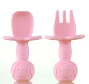 Plate Mat Silicone Table Food Bowl Fork Spoon Set Toddler Placemat Baby Non-slip