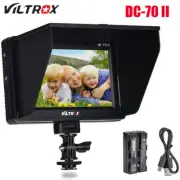 VILTROX DC-70II DC-70 II 7 inch 4K HDMI Field Video Monitor Kit for Camera DSLR