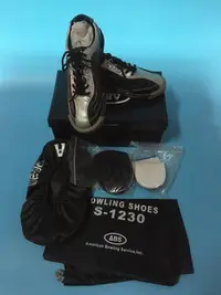 在飛比找Yahoo!奇摩拍賣優惠-日本進口ABS品牌S-1230保齡球鞋，雙面可換底（左右手通