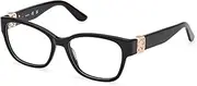 [GUESS] GU50120 001 Shiny Black 52/16/140 Women's Glasses, 001 Shiny Black, 52/16/140