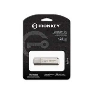 Kingston 金士頓 IronKey Locker+ 50 16G 32G 64G 128G USB 加密 隨身碟