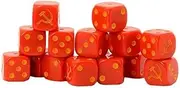 Warlord Games, Soviet Union D6 Bolt Action (16) Dice