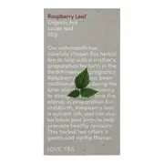 Love Tea Certified Organic Raspberry Leaf Loose Leaf Tea