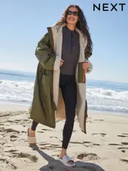 Khaki Green Changing Coat (T09352) | $184