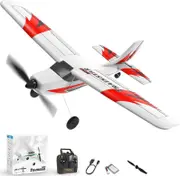 VOLANTEXRC RC Plane TrainStar Mini RC Airplane RTF Version 761-1 Red