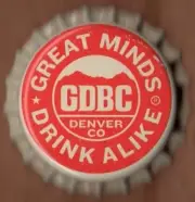 USA Plastic Lined Beer Crown Bottle Cap: Great Divide Brewing