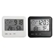 Indoor Temperature Guage Clock Digital Face with Temperature and Humidity