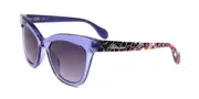 Blumarine SBM711 095A Men's Sunglasses Purple Size 51