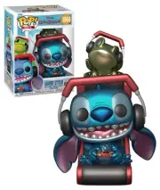 Funko POP! Plus Disney Lilo & Stitch #1564 Gamer Stitch (Metallic) - New, Mint