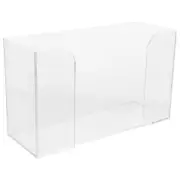 Transparent Countertop Wipes Toilet Paper Holder Beverage Napkin Softener Towel