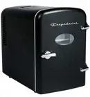 Frigidaire EEFMIS175-BLACK Retro 9-Can Mini Personal Fridge Portable Cooler Blac