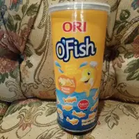 在飛比找蝦皮購物優惠-ORI FISH 魚型餅乾 起司風味 活力魚造型餅乾 即期 