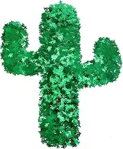 Party Decor Desert-Themed Desktop Decoration Cactus Confetti Green Sequin Decoration for Birthday Wedding Carnival Party (Color : 20g Cactus Confetti)