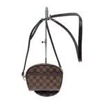 LOUIS VUITTON 路易威登 肩背包 斜背小包 格紋DAMIER IPANEMA EBENE 棕色 PVC 6