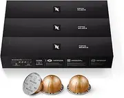 [Nespresso] Capsules VertuoLine, Melozio, Medium Roast Coffee, Coffee Pods, Brews 7.77 Fl Ounce (VERTUOLINE ONLY), 10 Count (Pack of 3)