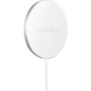 CYGNETT WCC2W Magcharge Wireless Charging Cable 2M White Magsage and Qi Compatible