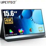 Portable Monitor 4K 3840x2160 15.6 Inch Adobe 100% RGB UHD External Monitor