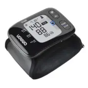Omron HEM 6232T Wrist Blood Pressure Monitor (Black) FAST SHIPPING WORLDWIDE