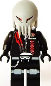 Genuine LEGO Space: Space Police 3 SKULL TWIN sp101 Minifigure **NEW**